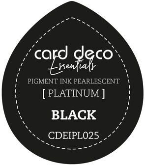 Card Deco Essentials Fast-Drying Pigment Ink Pearlescent Black