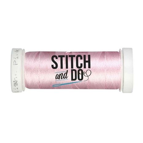 Stitch & Do 200 m - Borduurgaren - Linnen – Lichtroze