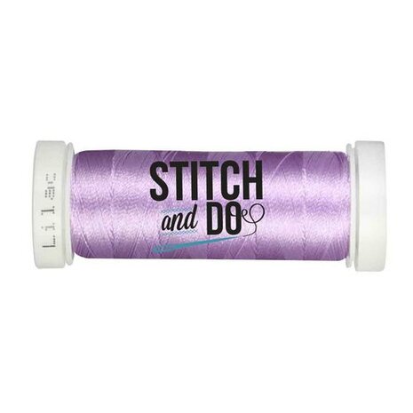 Stitch & Do 200 m - Borduurgaren - Linnen – Lila