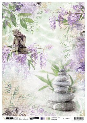 Studio Light Rice Paper A4 vel Jenine's Mindful Art 5.0 nr.28 RICEJMA28 (08-20)