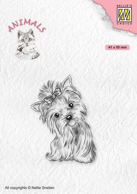 Nellies Choice Clearstempel - Yorkshire Terrier ANI020 (10-20)