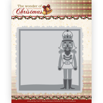 YCD10287 Dies - Yvonne Creations - The Wonder of Christmas - Nutcracker Frame