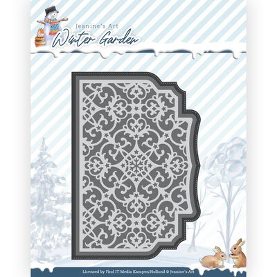 JAD10168 Dies - Jeanine's Art - Winter Garden - Snowflake Border