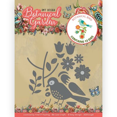 ADD10296 Dies - Amy Design - Botanical Garden - Botanical Bird