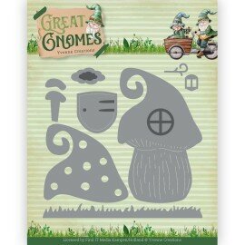 YCD10350 Dies - Yvonne Creations - Great Gnomes - Great Gnome Home