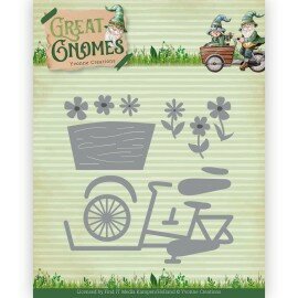 YCD10352 Dies - Yvonne Creations - Great Gnomes - Gnome Cargo Bike