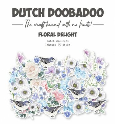 474.007.032 Die-Cuts - DDBD - Floral Delight - 25 Pcs