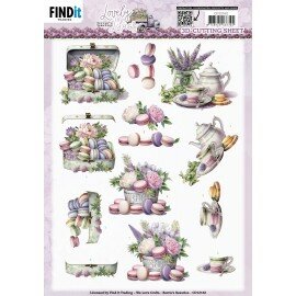 CD12162 3D Cutting Sheets - Berries Beauties - Lovely Lilacs - Lovely Macarons