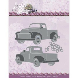 BBD10016 Dies - Berries Beauties - Lovely Lilacs - Lovely Pick-up Truck