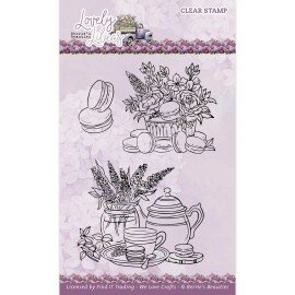 BBCS10010 Clear Stamps - Berries Beauties - Lovely Lilacs - Macarons
