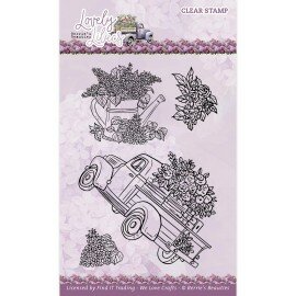 BBCS10009 Clear Stamps - Berries Beauties - Lovely Lilacs - Pick-up Truck