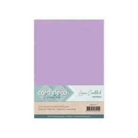 57 Linnenkarton A5 (21x14,8cm) Card Deco Amethyst per 10 vel