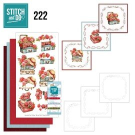 STDO222 Stitch and Do 222 - Yvonne Creations - Rose Decorations