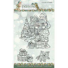 ADCS10082 Clear Stamps - Amy Design - Enchanting Christmas - Santa
