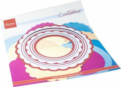 Marianne D Creatable Scalloped circles LR0868 115mm (07-24)