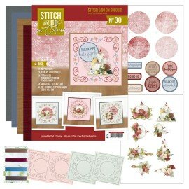 STDOOC10030 Stitch and do on Colour 30 - Ruby Christmas