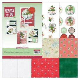 SCDOSB006 Scrap and Do Simply the Best 6 - Jeanines Art - Christmas Flowers