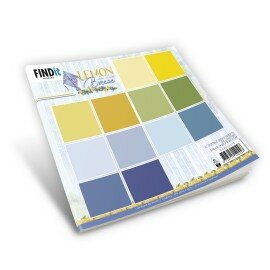 YCPP10078 Paperpack - Yvonne Creations - Lemon Breeze - Solid Colours