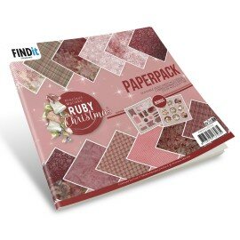 PMPP10044 Paperpack - Precious Marieke - Ruby Christmas - Design