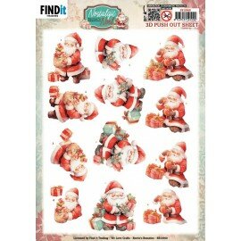 SB10960 3D Push Out - Berries Beauties -Nostalgic Noel - Nostalgic Presents