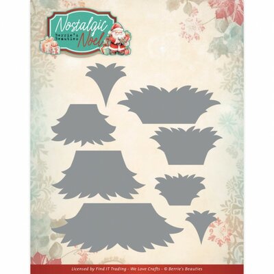 BBD10022 Dies - Berries Beauties -Nostalgic Noel - Nostalgic Tree