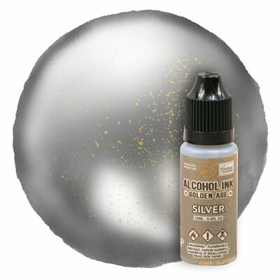 Couture Creations Alcohol Ink Golden Age Silver 12ml (CO728483)