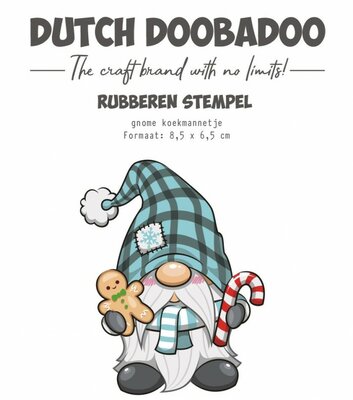 Rubber stamp - DDBD - Hallo Winter - Gnome koekmannetje