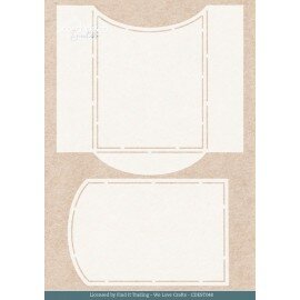 Stencil - Card Deco Essentials - Mystic Winter Pocket - A5