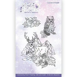 Clear Stamps - Berries Beauties - Mystic Winter - Deer