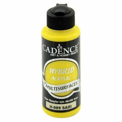 Cadence Hybride acrylverf (semi mat) Yellow/Geel 01 001 0009 0120 120 ml