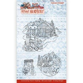 Clear Stamps - Amy Design - Hygge Harmony - Winter Mountains