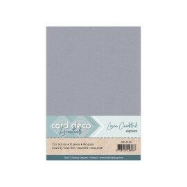 103 Linen Cardstock - A5 - Elephant Grey  10 vel