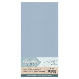 102 Linen Cardstock - 4K  Grijsblauw  10 vel