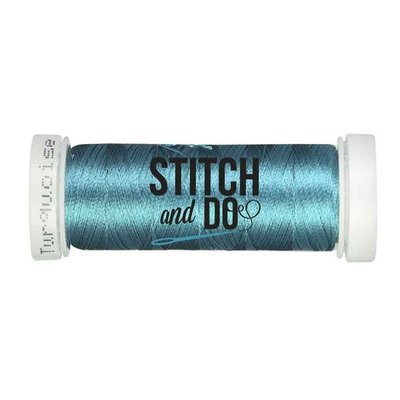 Stitch & Do 200 m - Borduurgaren - Linnen – Turquoise