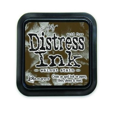 Ranger Distress Inks pad - walnut stain stamp pad TIM19534 Tim Holtz