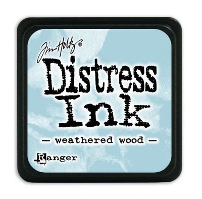 Ranger Distress Mini Ink pad - weathered wood TDP40286 Tim Holtz