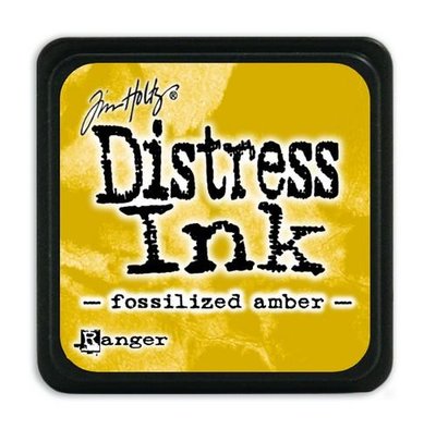 Ranger Distress Mini Ink pad - fossilized amber TDP46783 Tim Holtz