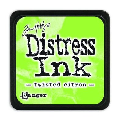 Ranger Distress Mini Ink pad - twisted citron TDP47322 Tim Holtz