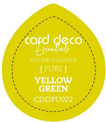 Card Deco Essentials Fade-Resistant Dye Ink Yellow Green