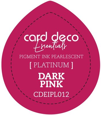 Card Deco Essentials Fast-Drying Pigment Ink Pearlescent Dark Pink