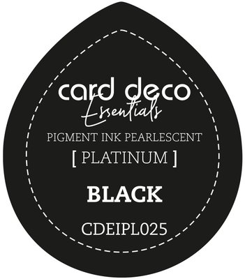 Card Deco Essentials Fast-Drying Pigment Ink Pearlescent Black