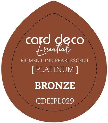 Card Deco Essentials Fast-Drying Pigment Ink Pearlescent Bronze